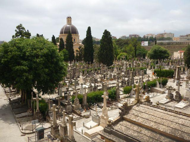 Friedhof in Palma de Mallorca mit Kapelle