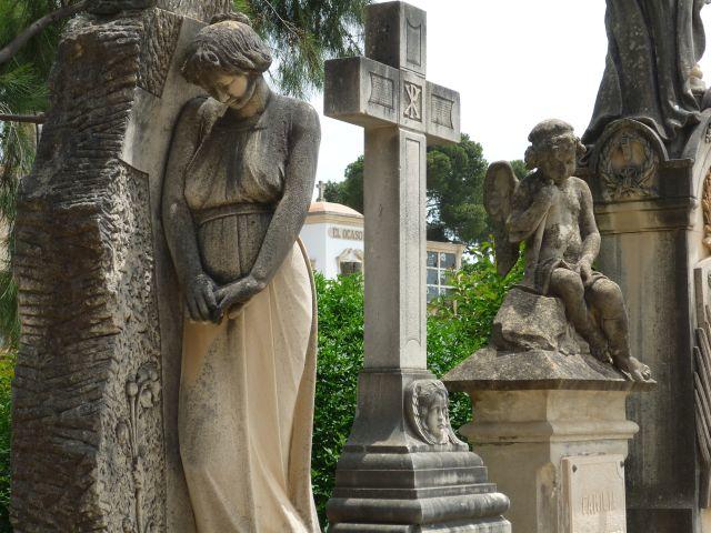 Skulptur Friedhof Palma de Mallorca