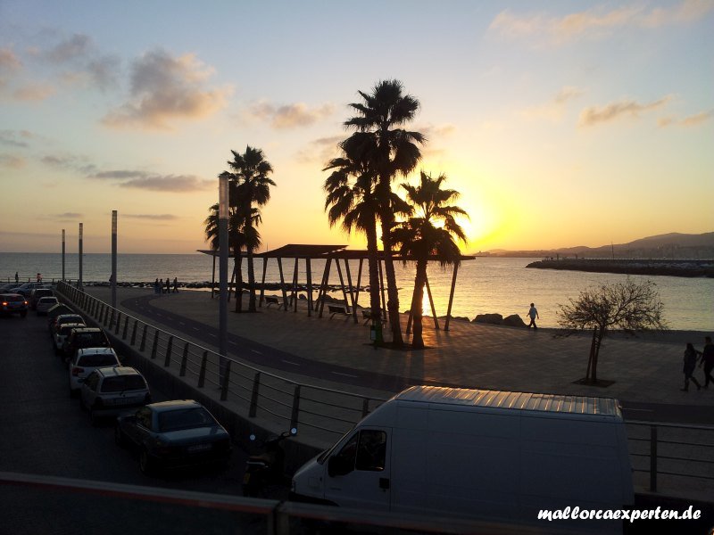 Sonnenuntergang Palma Mallorca